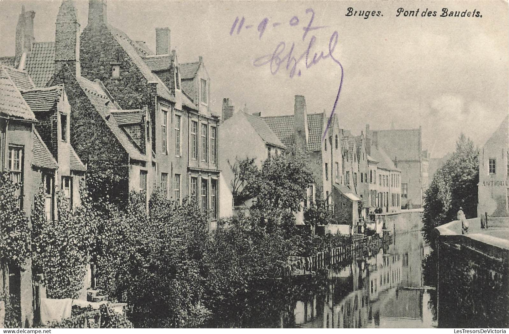 BELGIQUE - Bruges - Pont Des Baudets - Carte Postale Ancienne - Brugge