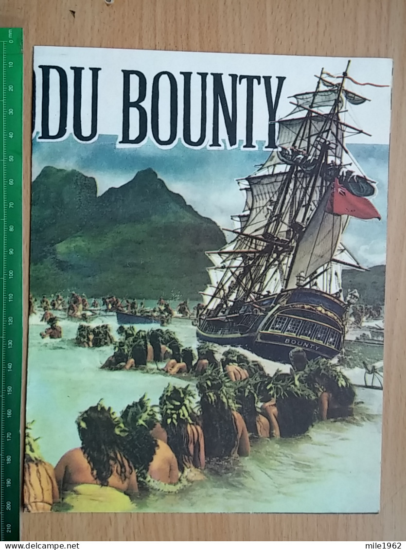 Prog 60 - Mutiny On The Bounty (1962) - Marlon Brando, Trevor Howard, Richard Harris, Hugh Griffith - Publicité Cinématographique