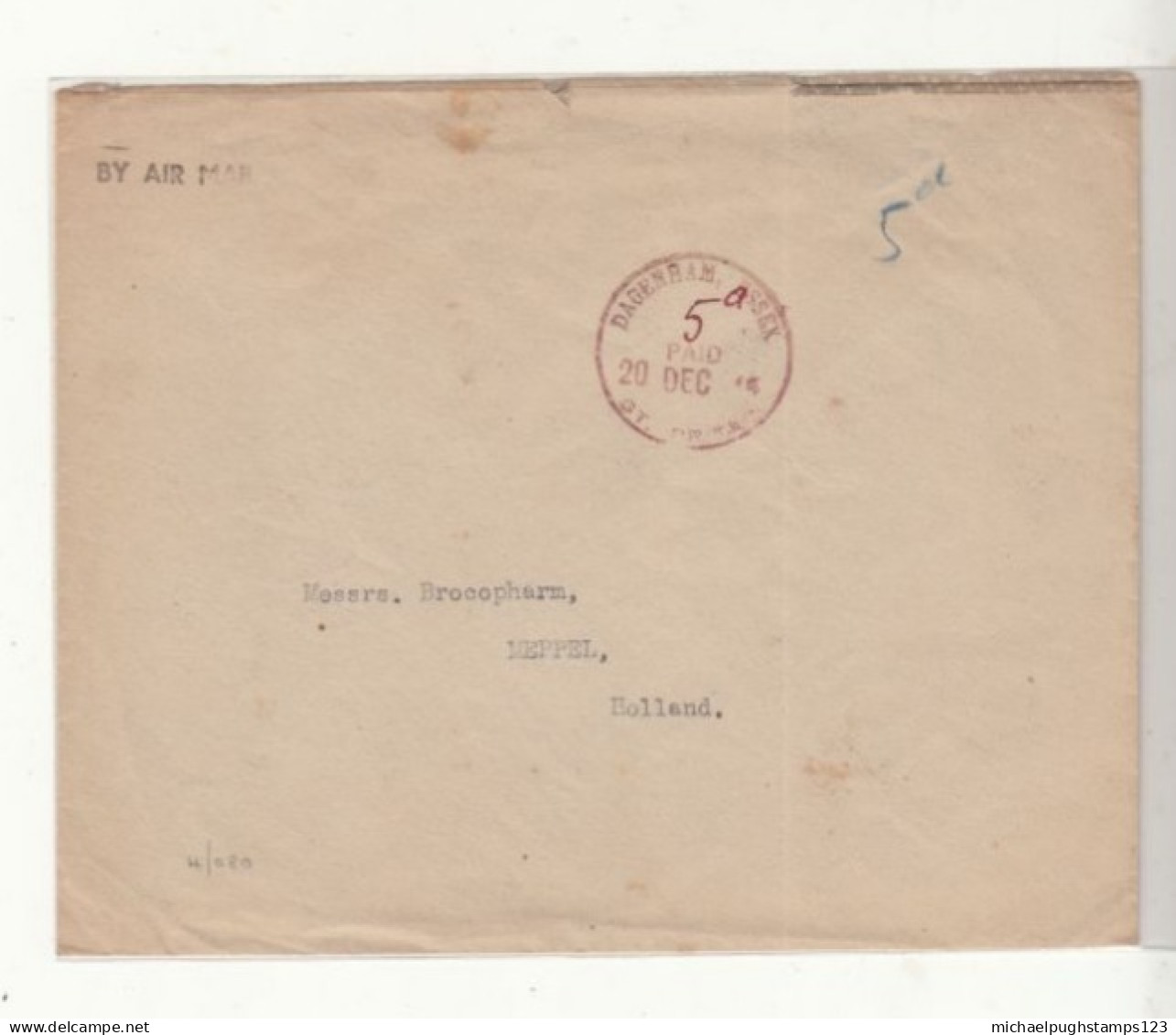 G.B. / London / Essex / Paid Marks / Airmail / Emergency Postmarks / Paid Cash - Non Classés