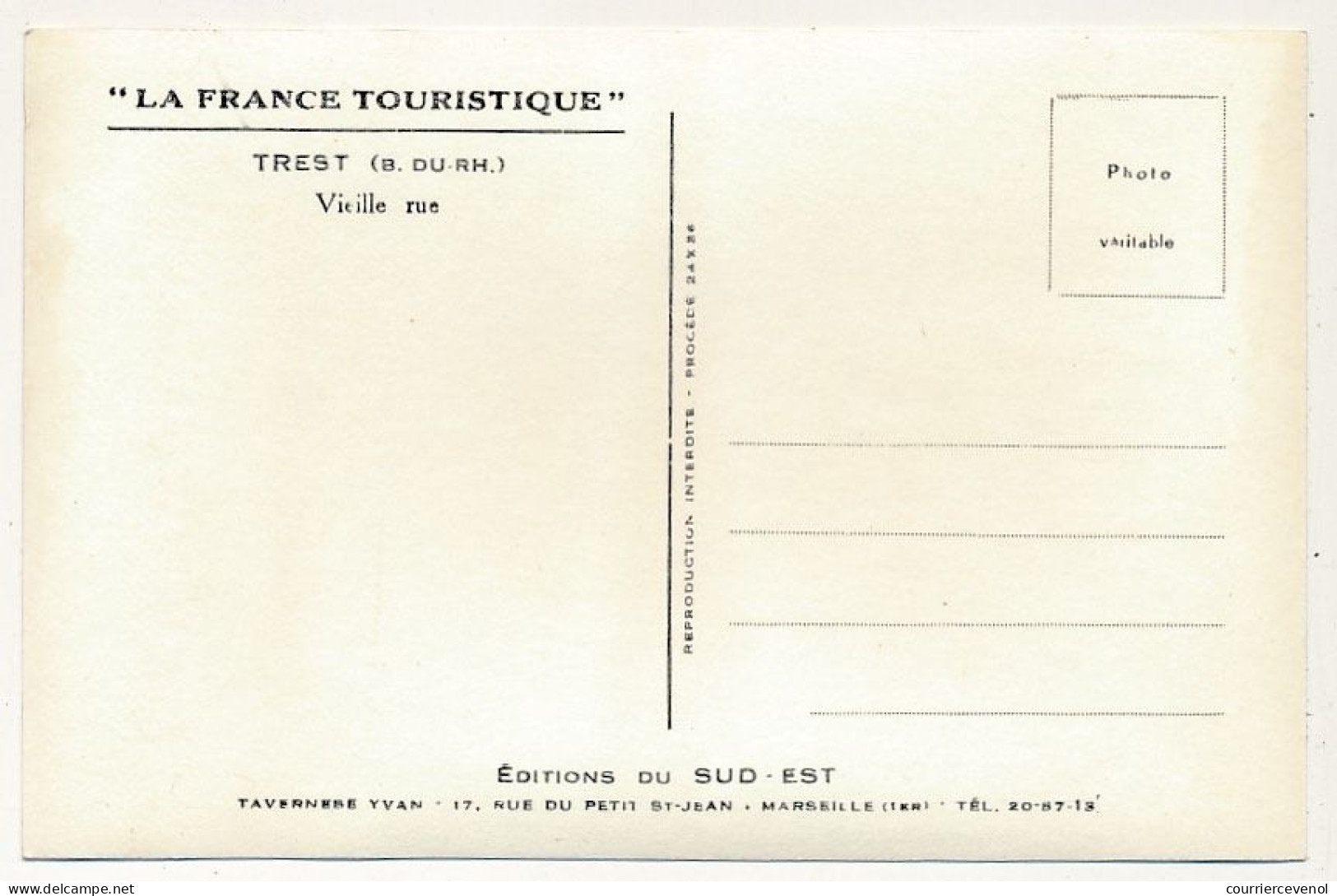 CPSM - TRETS (Bouches Du Rhône) - Vieille Rue - Trets