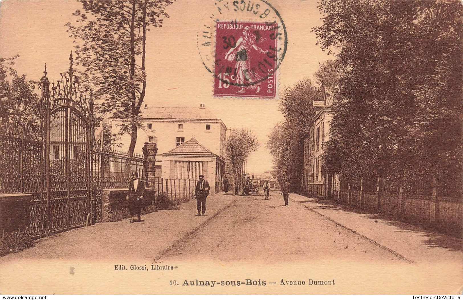 FRANCE - Aulnay Sous Bois - Avenue Dumont - Carte Postale Ancienne - Aulnay Sous Bois