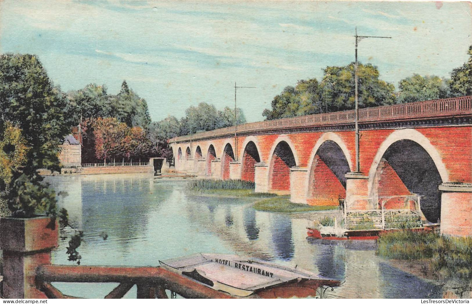 FRANCE - Olivet - Le Pont Et Les Bords Du Loiret - Colorisé - Carte Postale Ancienne - Other & Unclassified