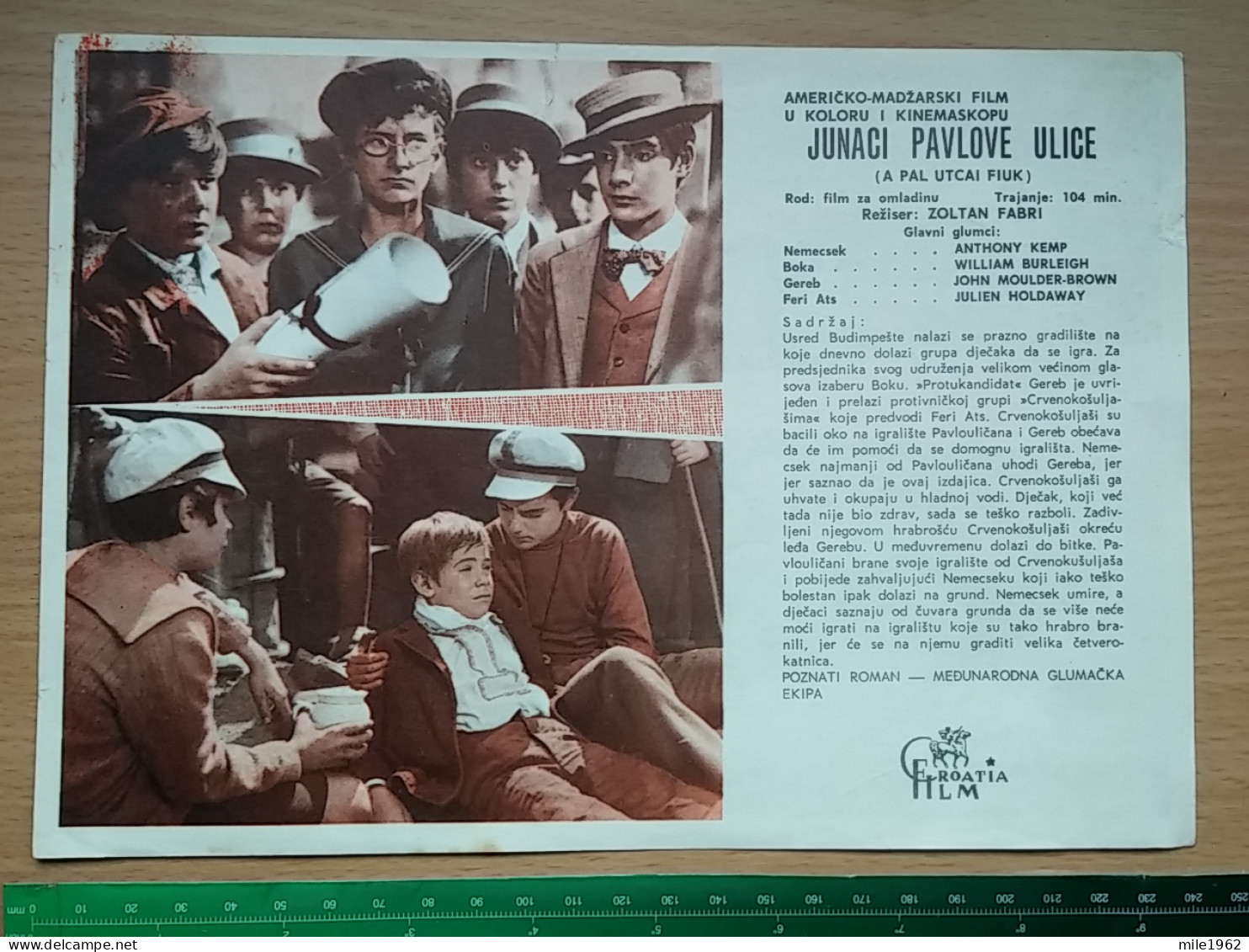 Prog 62 - The Boys Of Paul Street (1968) -A Pál Utcai Fiúk - Mari Töröcsik, Sándor Pécsi, László Kozák, William Burleigh - Werbetrailer