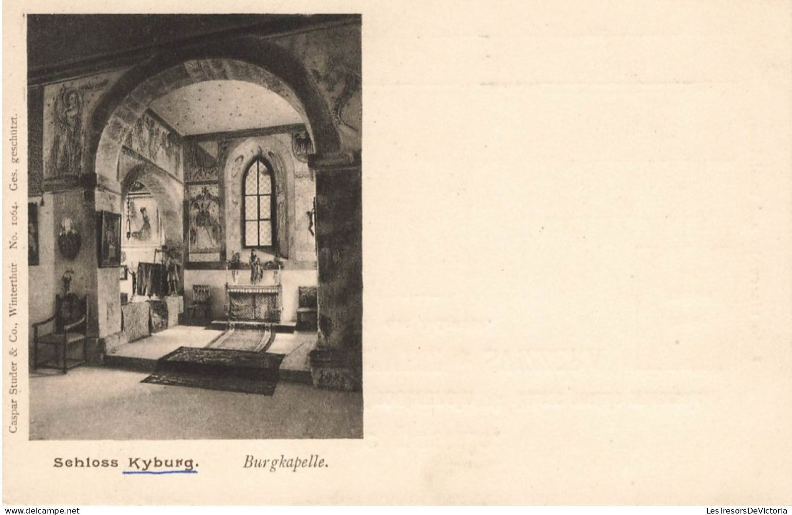 SUISSE - Zurich - Schloss Kyburg - Burgkapelle - Carte Postale Ancienne - Sonstige & Ohne Zuordnung