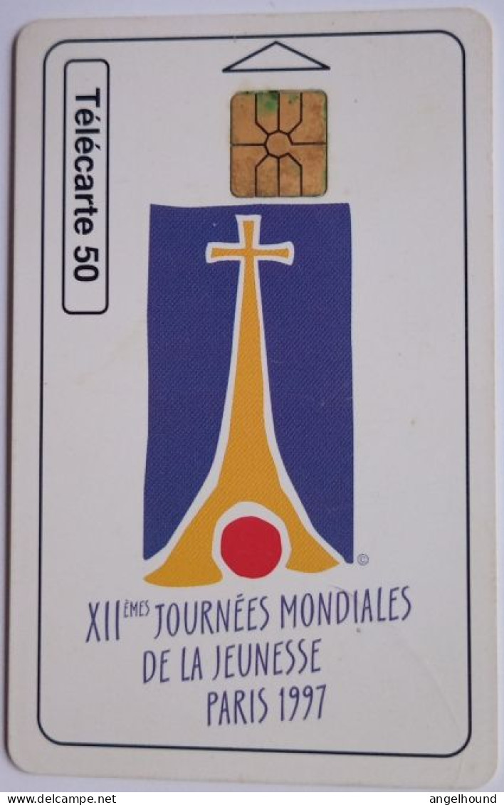 Monaco 50 Units Chip Card - X11e Journees Mondiales De La Jeunesse - Paris 1997 - Monaco