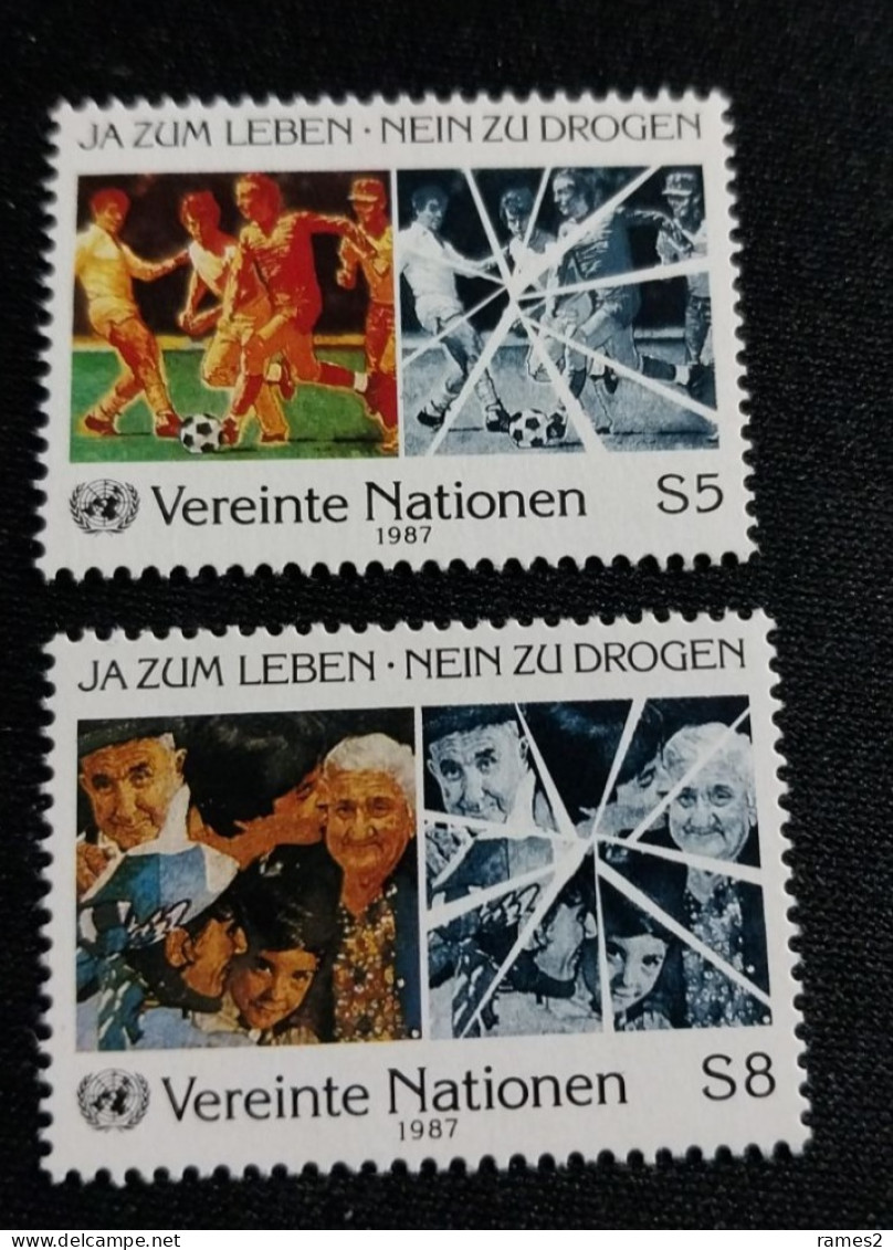 Nations Unies > Centre International De Vienne > 1979-1989 > Neufs N° 75/76** - Ongebruikt