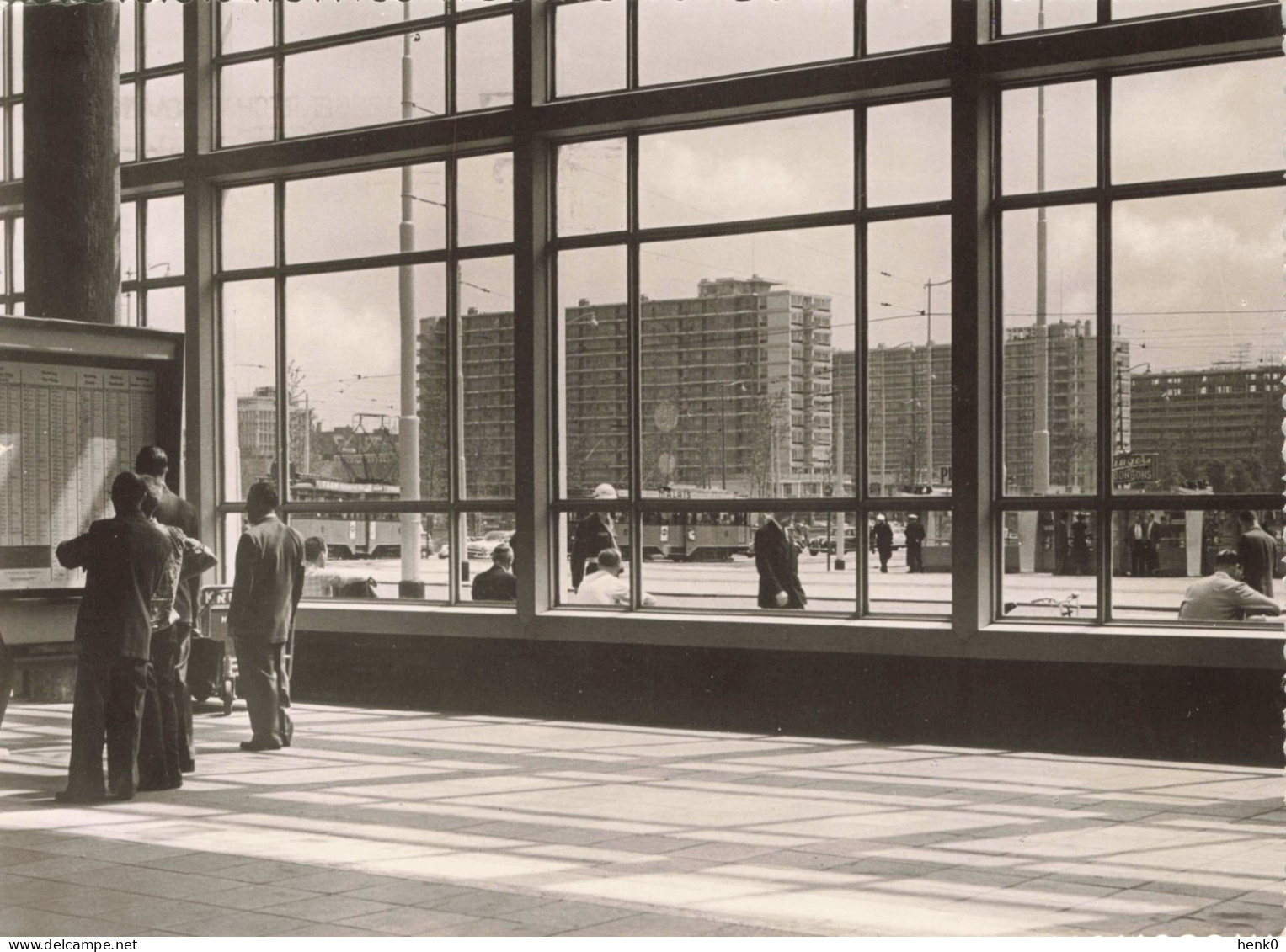 Rotterdam Centraal Station Uitzicht Op Het Stationsplein K6878 - Rotterdam