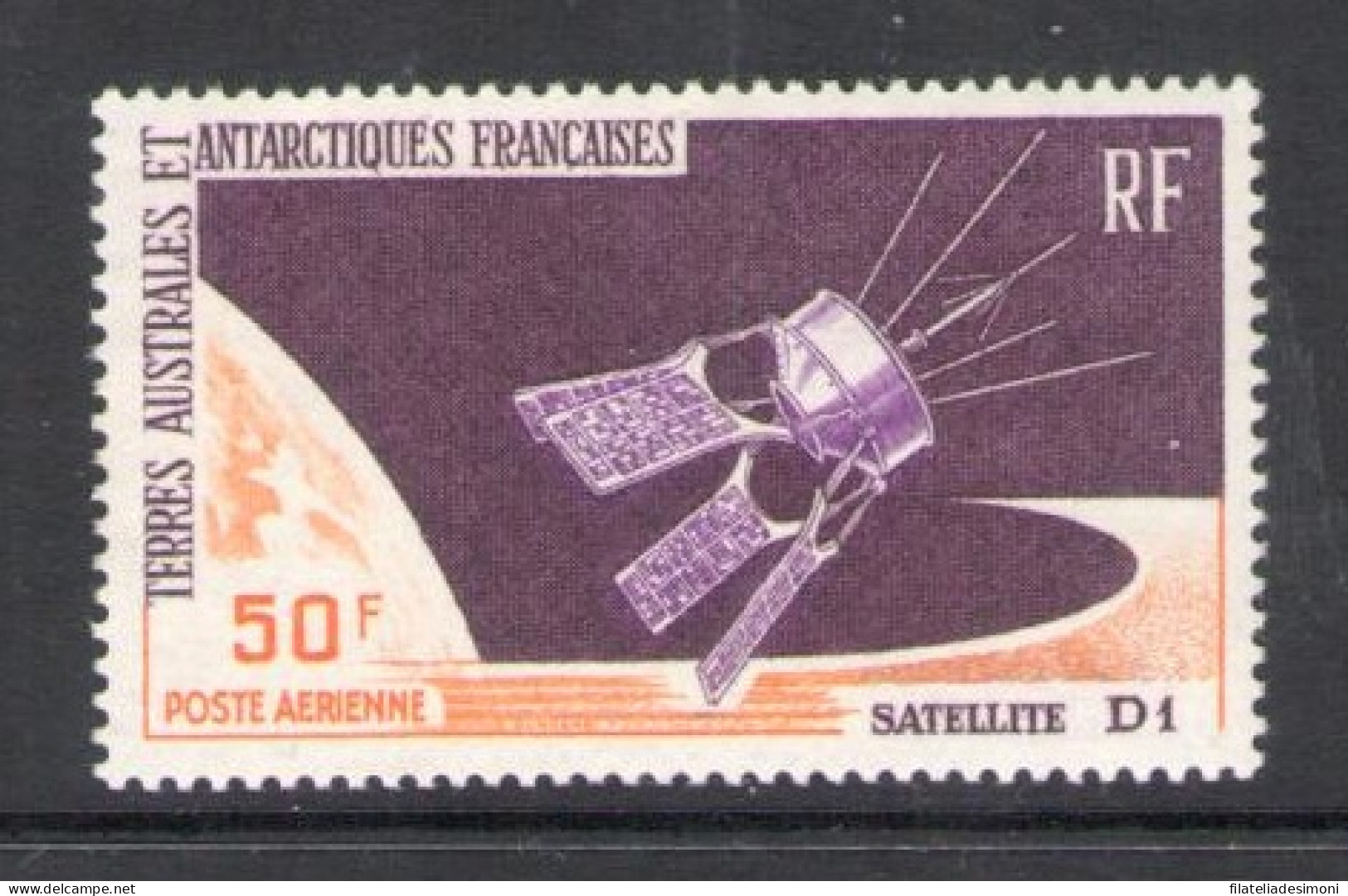 1966 TAAF - Posta Aerea - Yvert N. 12 - Satellite - MNH** - Sonstige & Ohne Zuordnung