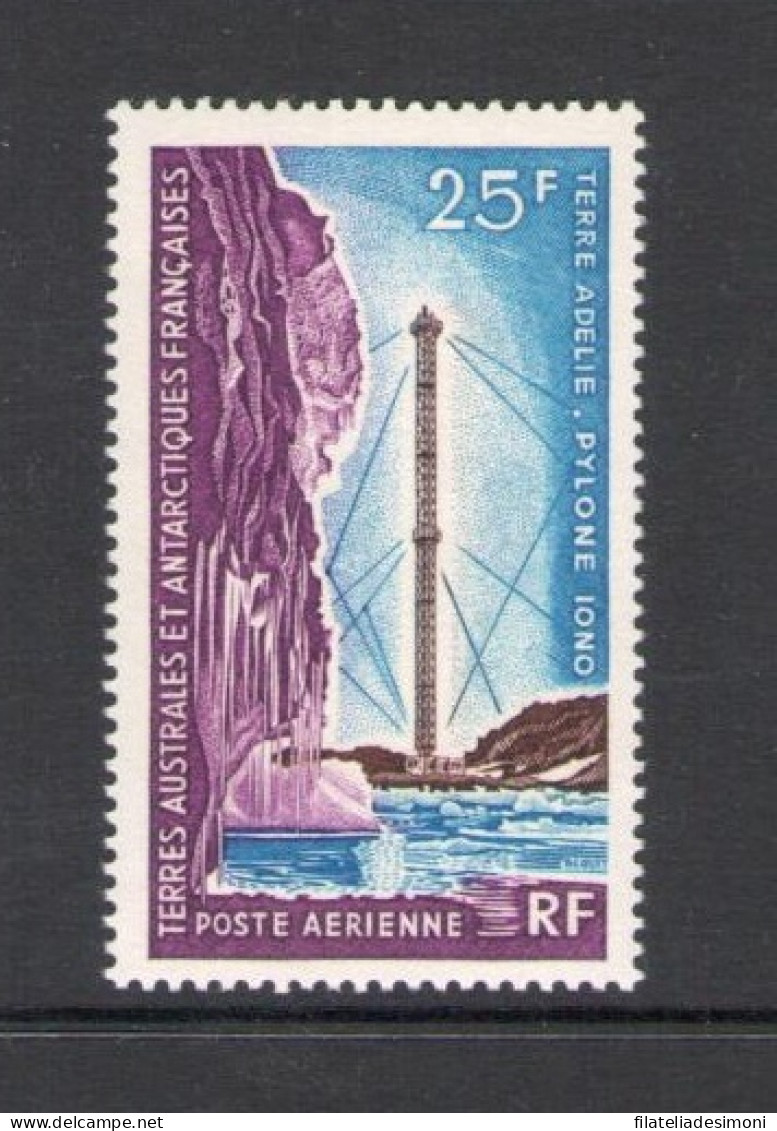 1966 TAAF - Posta Aerea - Yvert N. 13 - Comunicazioni - MNH** - Altri & Non Classificati