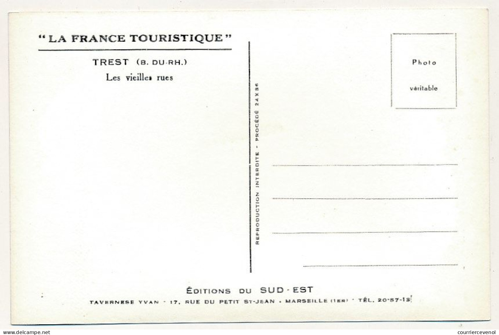 CPSM - TRETS (Bouches Du Rhône) - Les Vieilles Rues - Trets