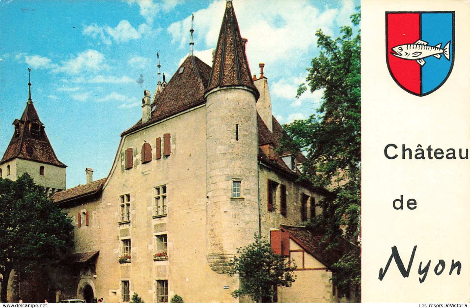 FRANCE - Nyons - Vue Générale Du Château De Nyons - Colorisé - Carte Postale - Nyons