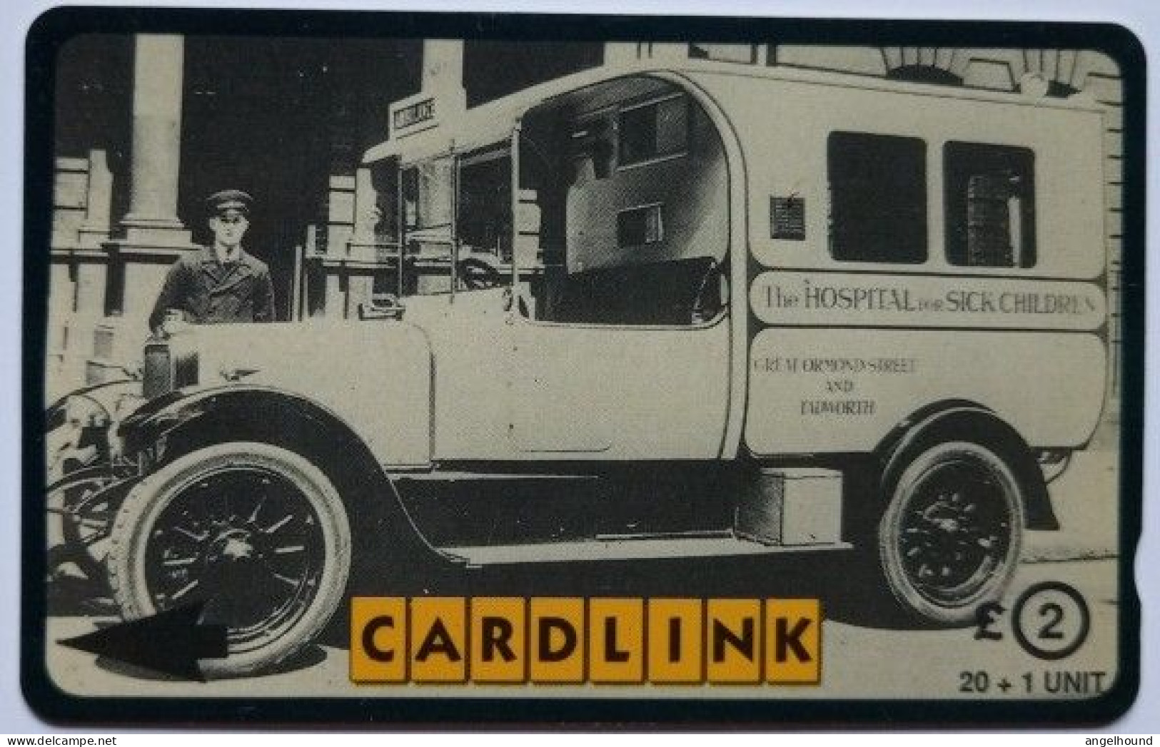 UK Cardlink £2  3CLKD  - The Hospital For Sick Children - [ 5] Eurostar, Cardlink & Railcall