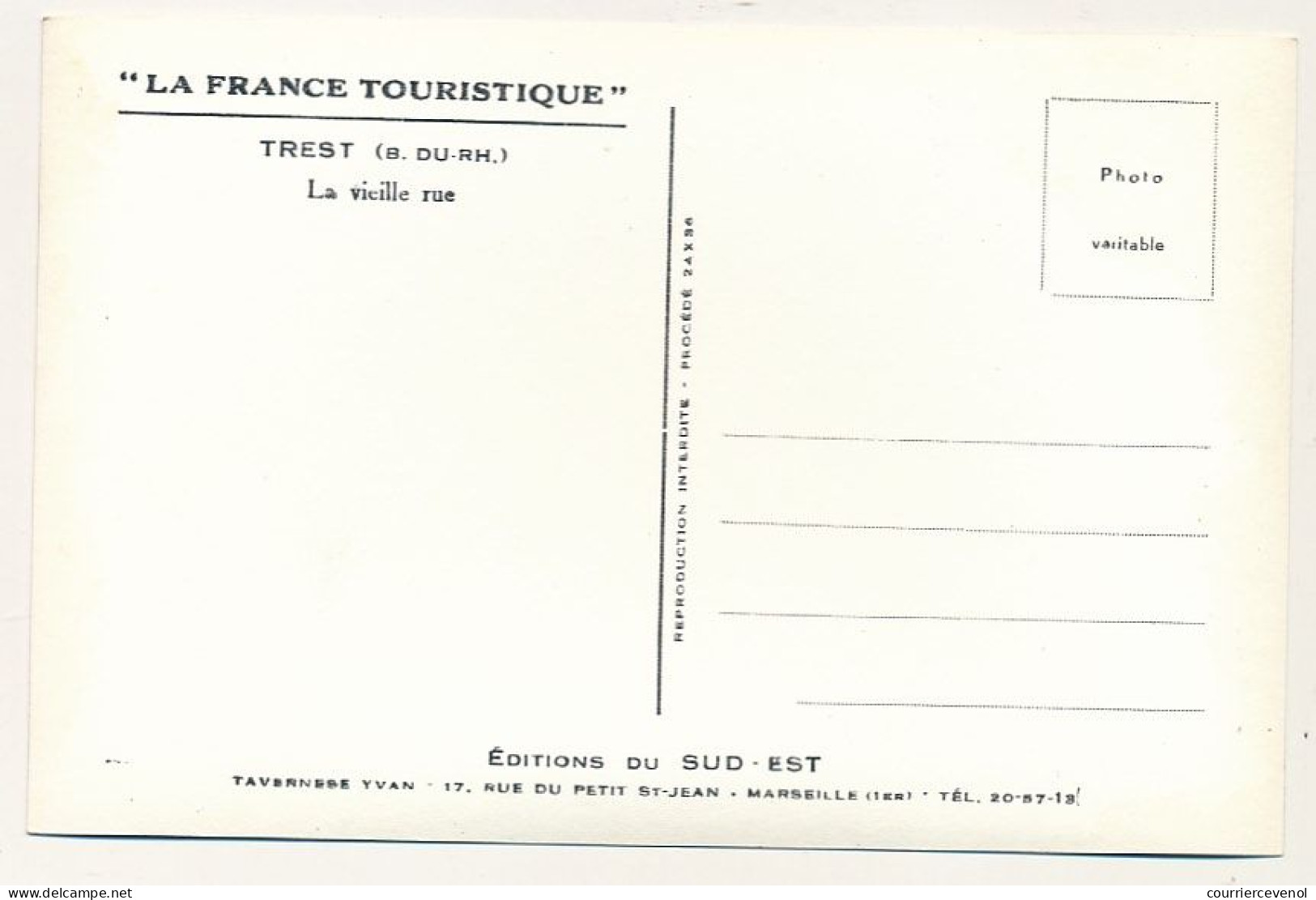 CPSM - TRETS (Bouches Du Rhône) - La Vieille Rue - Trets