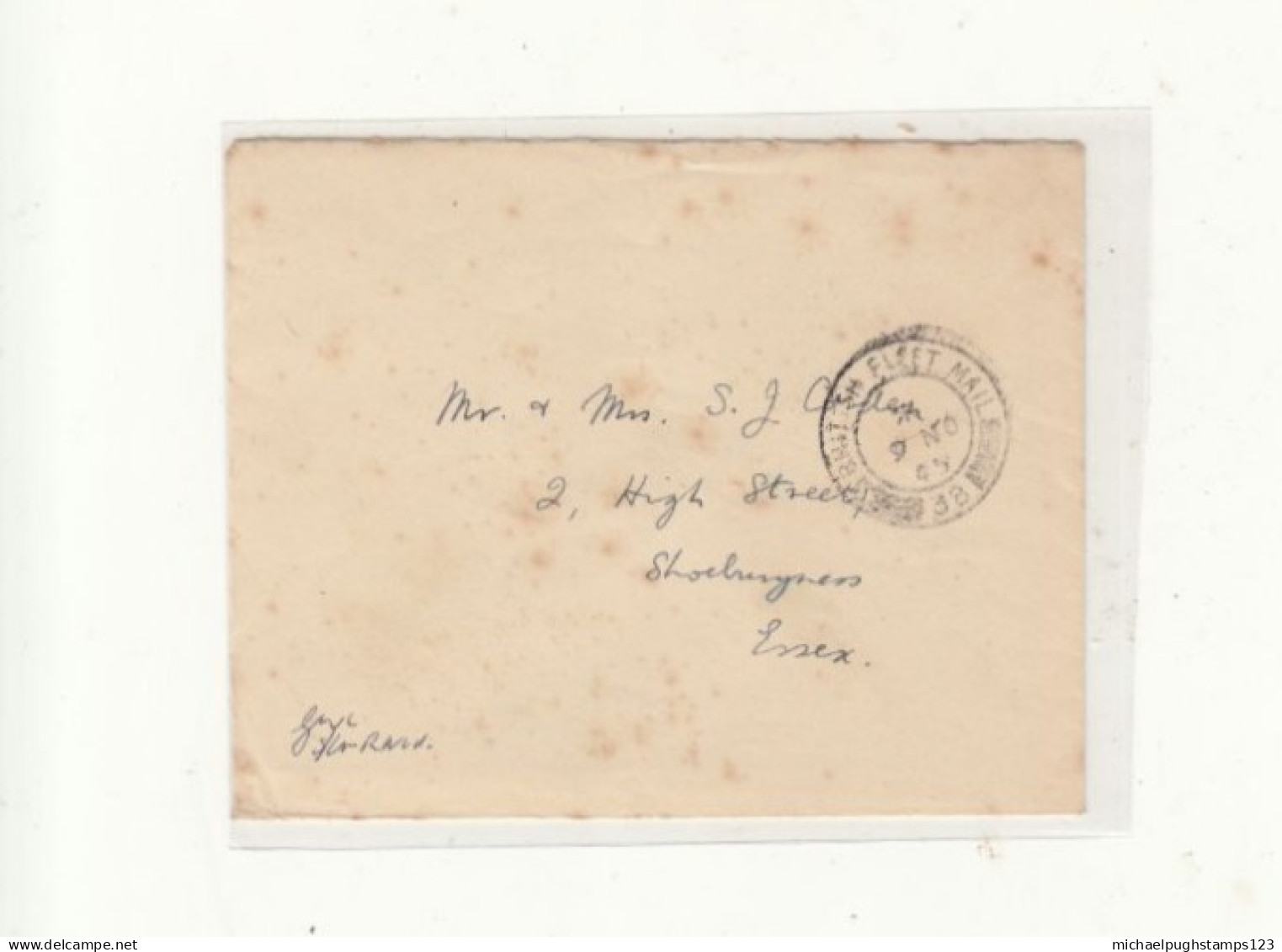 G.B. / British Fleet Mail / Royal Navy / Germany - Ohne Zuordnung