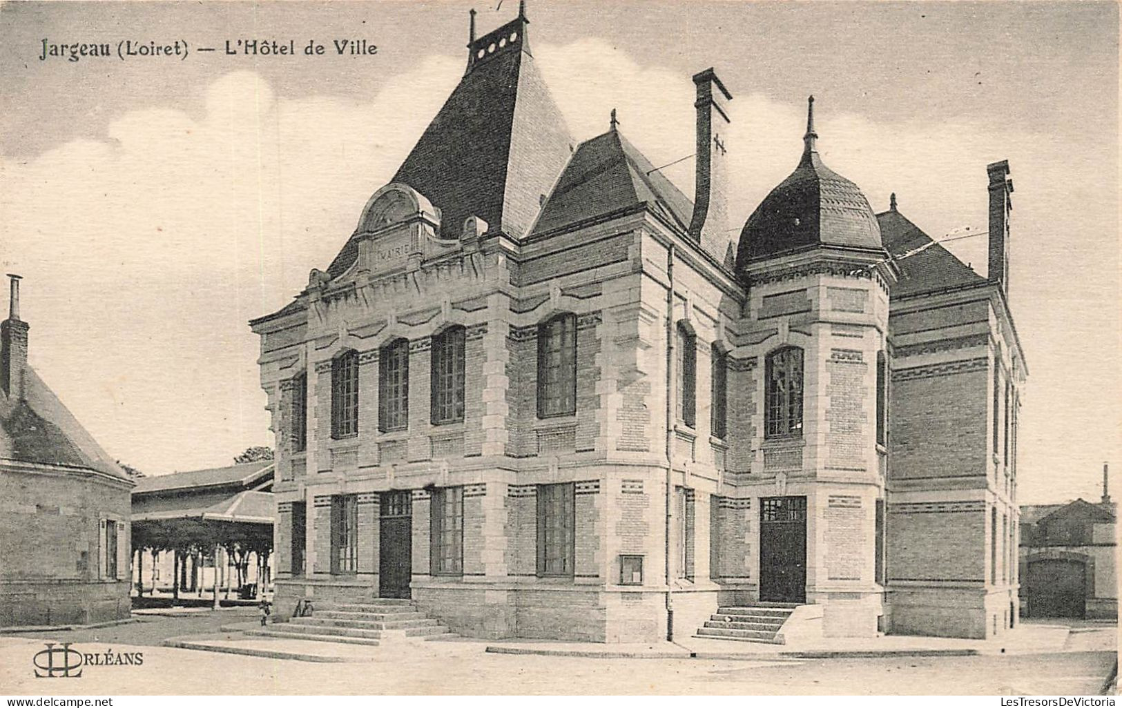 FRANCE - Jargeau (Loiret) - L'Hôtel De Ville - Carte Postale Ancienne - Jargeau