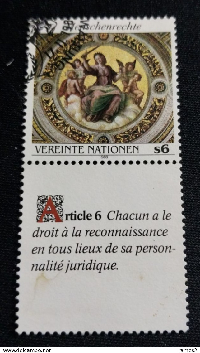 Nations Unies > Centre International De Vienne >  N°101 - Oblitérés