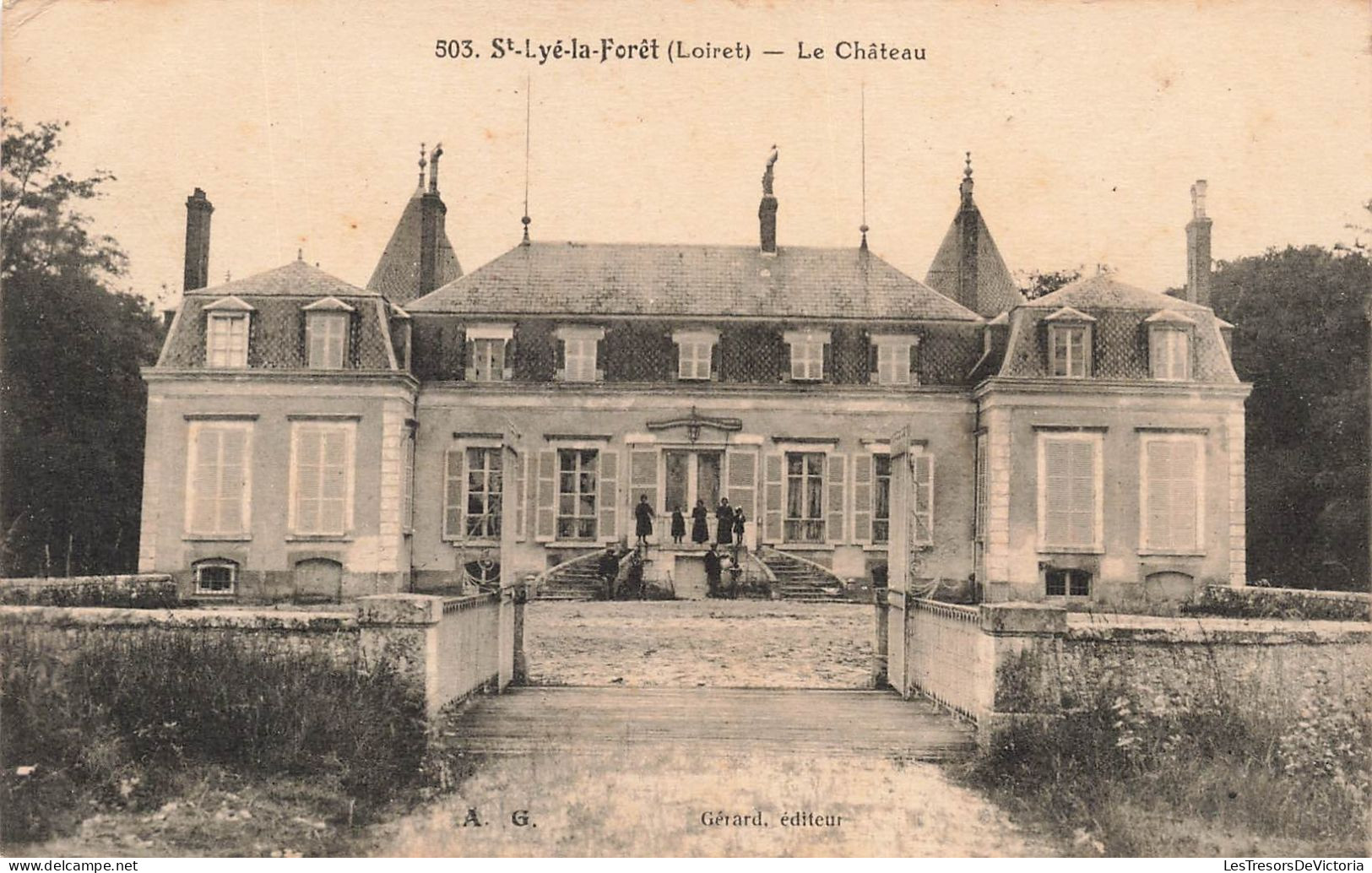 FRANCE - St Lyé La Forêt - Le Château - Carte Postale Ancienne - Other & Unclassified