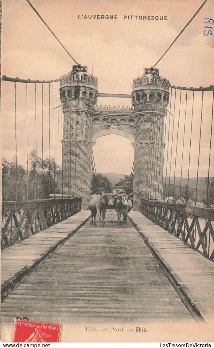 FRANCE - Ris - Le Pont De Ris - Carte Postale Ancienne - Autres & Non Classés
