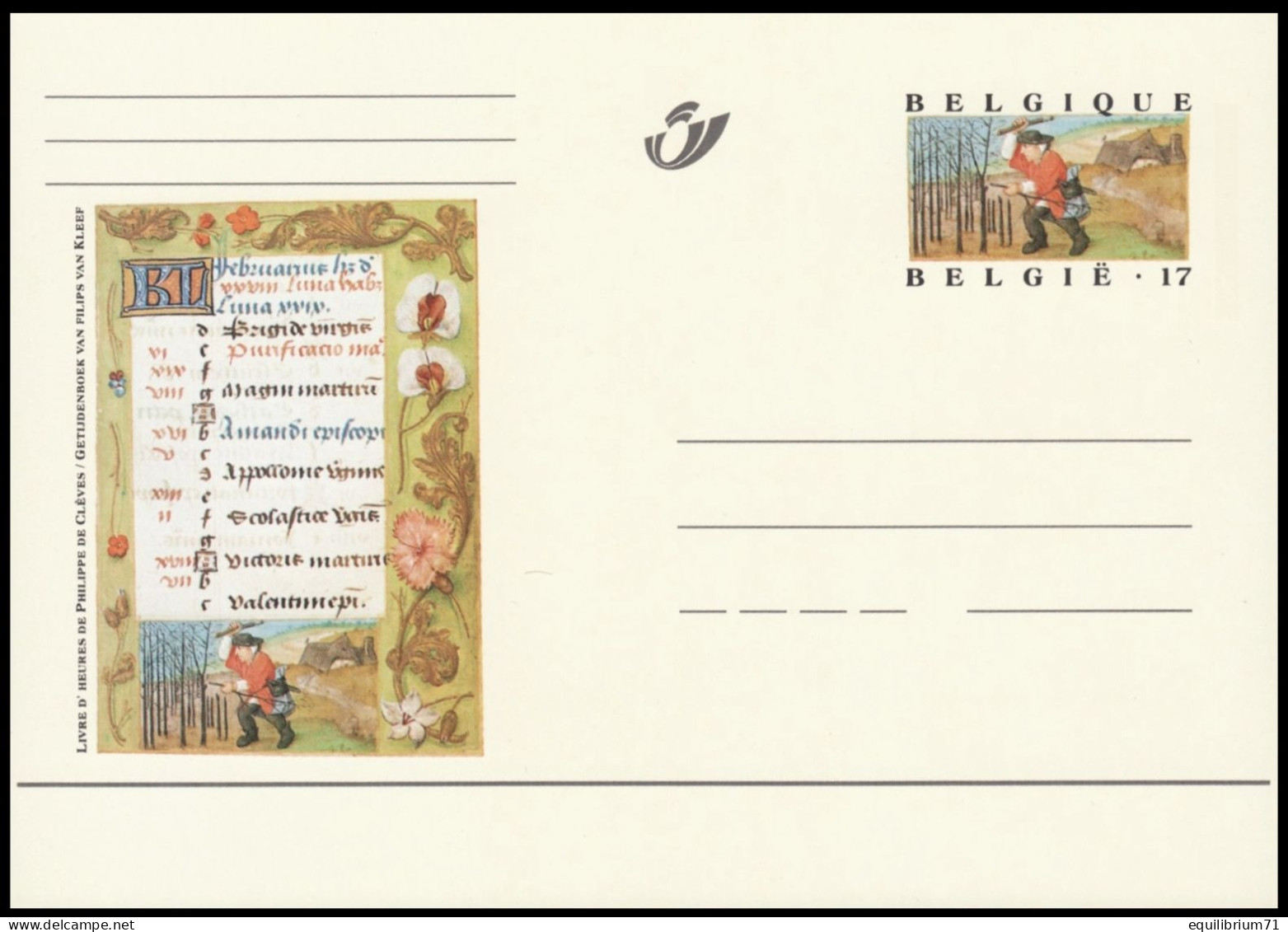 Cartes Illustrées / Geïllustreerde Kaarten / Illustrierte Karten 62.1-12(BK54/65) - NEUF / NIEUW- 1997 - Carolophilex - Illustrierte Postkarten (1971-2014) [BK]