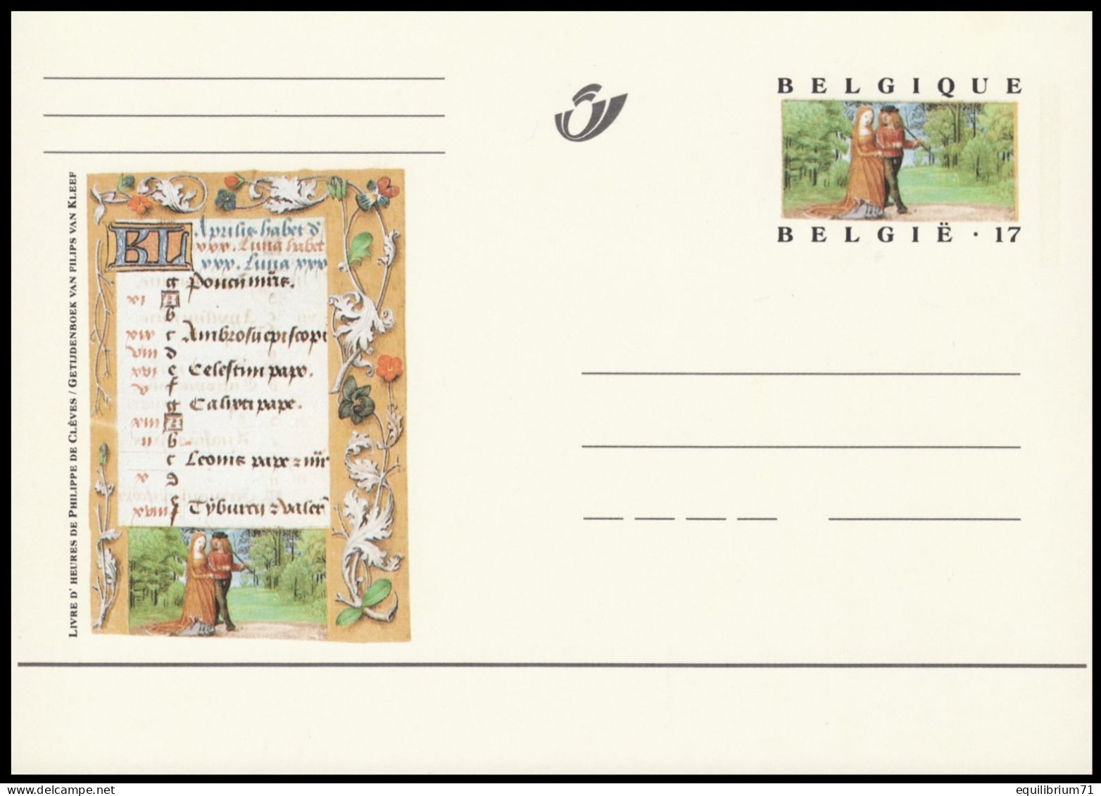 Cartes Illustrées / Geïllustreerde Kaarten / Illustrierte Karten 62.1-12(BK54/65) - NEUF / NIEUW- 1997 - Carolophilex - Illustrierte Postkarten (1971-2014) [BK]