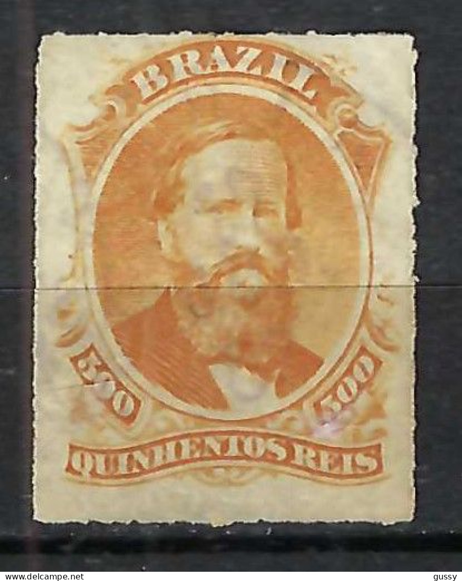 BRESIL Ca.1876-77: Le Y&T 36 Obl., Ni Pli Ni Aminci, TB Qualité - Usati