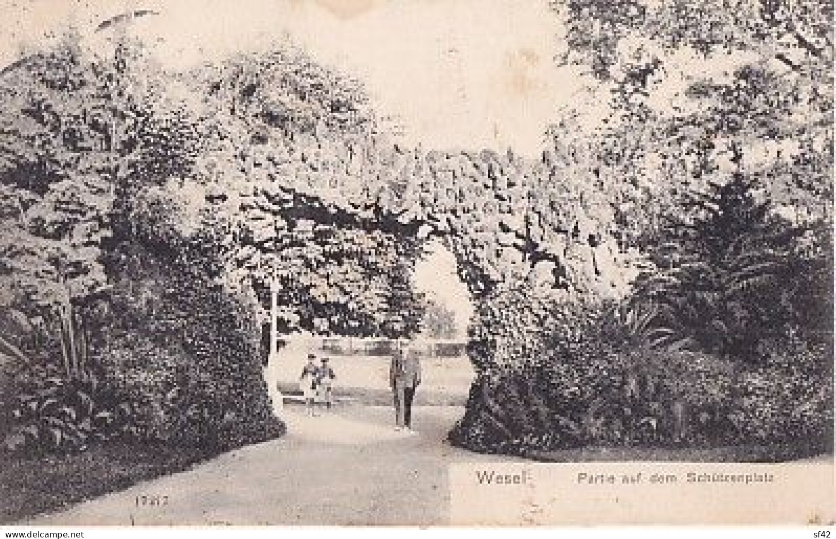 WESEL                PARTIE AUF DEM SCHUTENPLATZ - Wesel