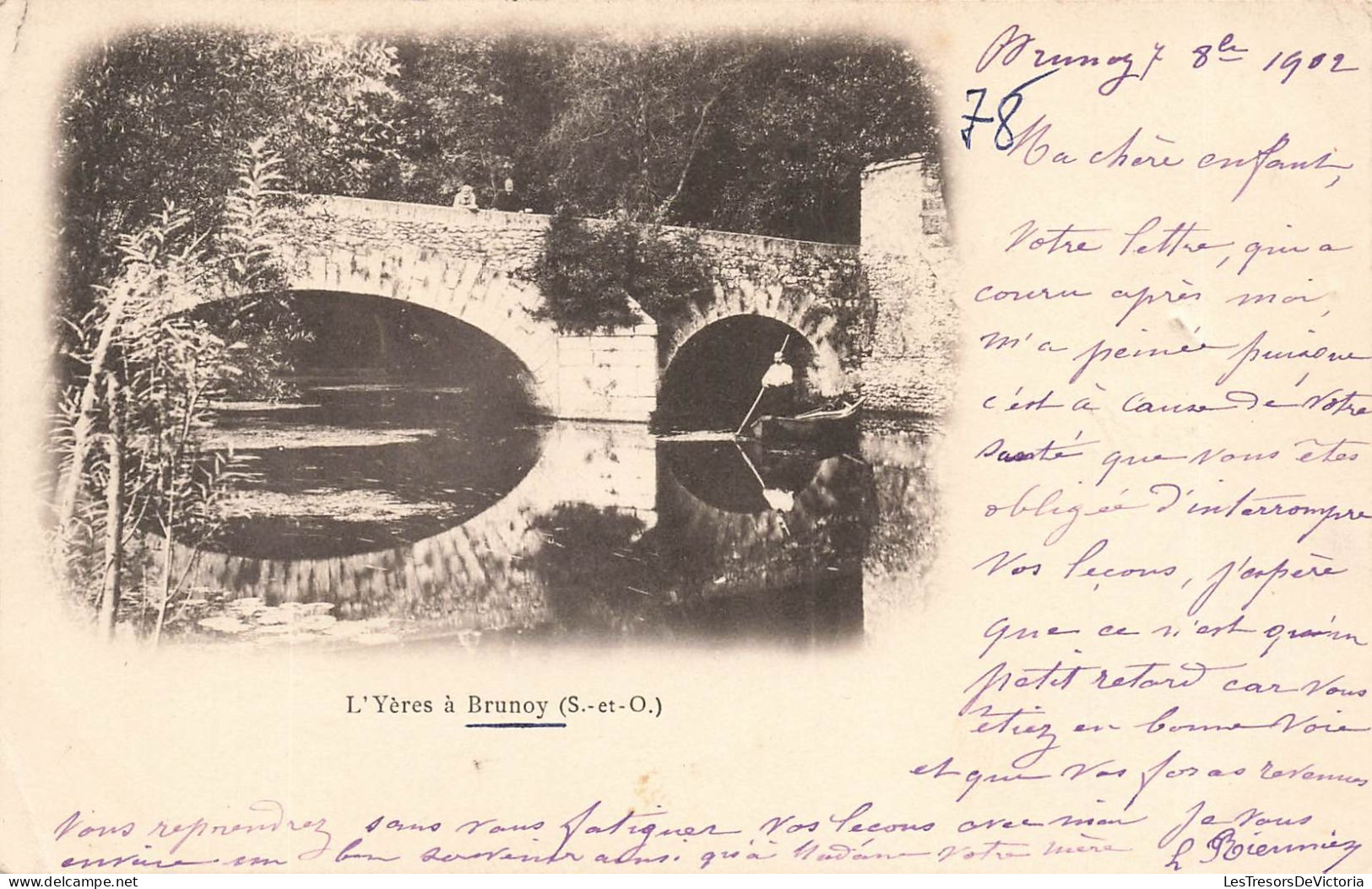 FRANCE - Brunoy - L'Yères à Brunoy - Carte Postale Ancienne - Brunoy