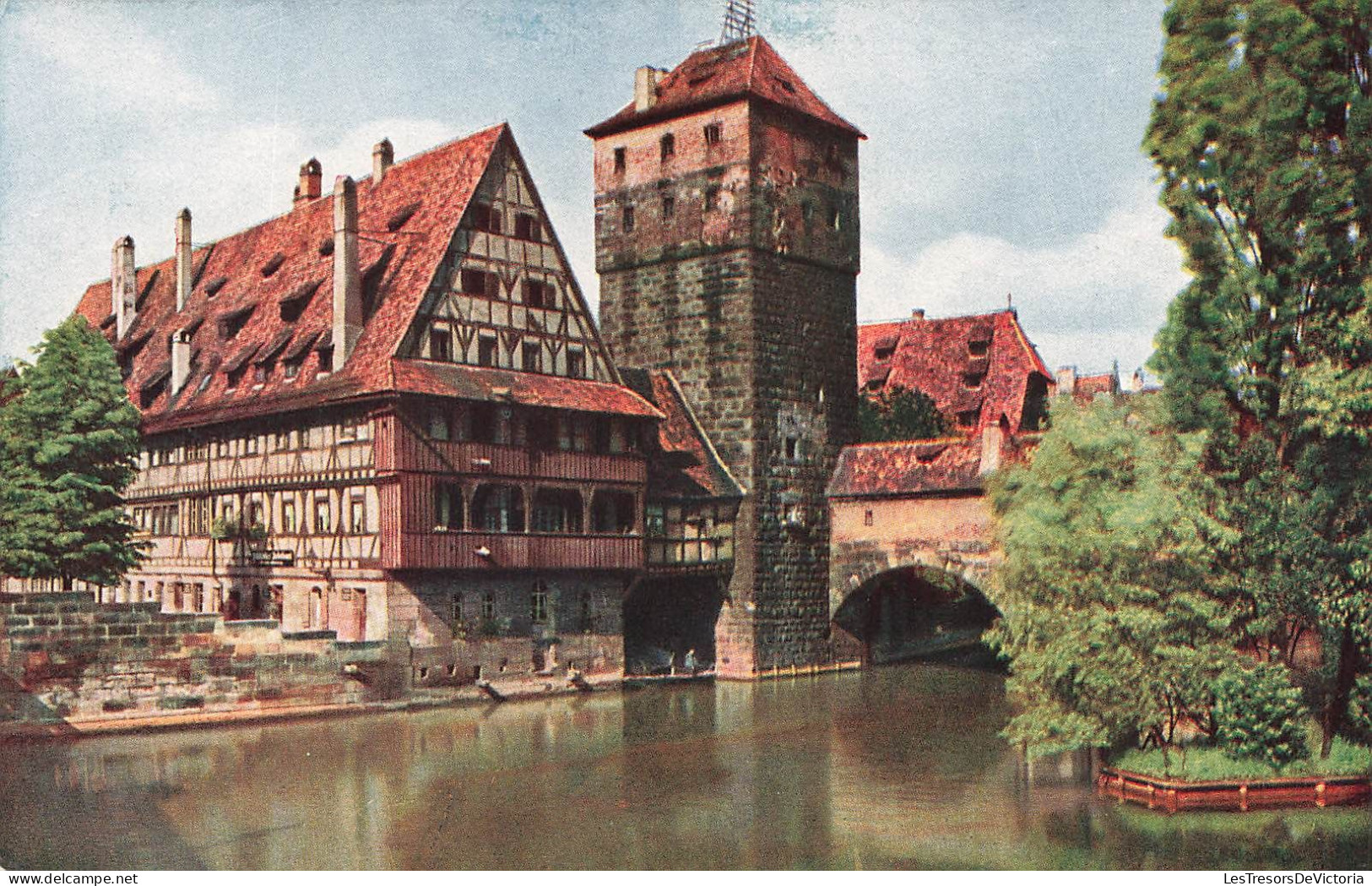 ALLEMAGNE - Nuernberg - Henkersteg - Carte Postale Ancienne - Nürnberg
