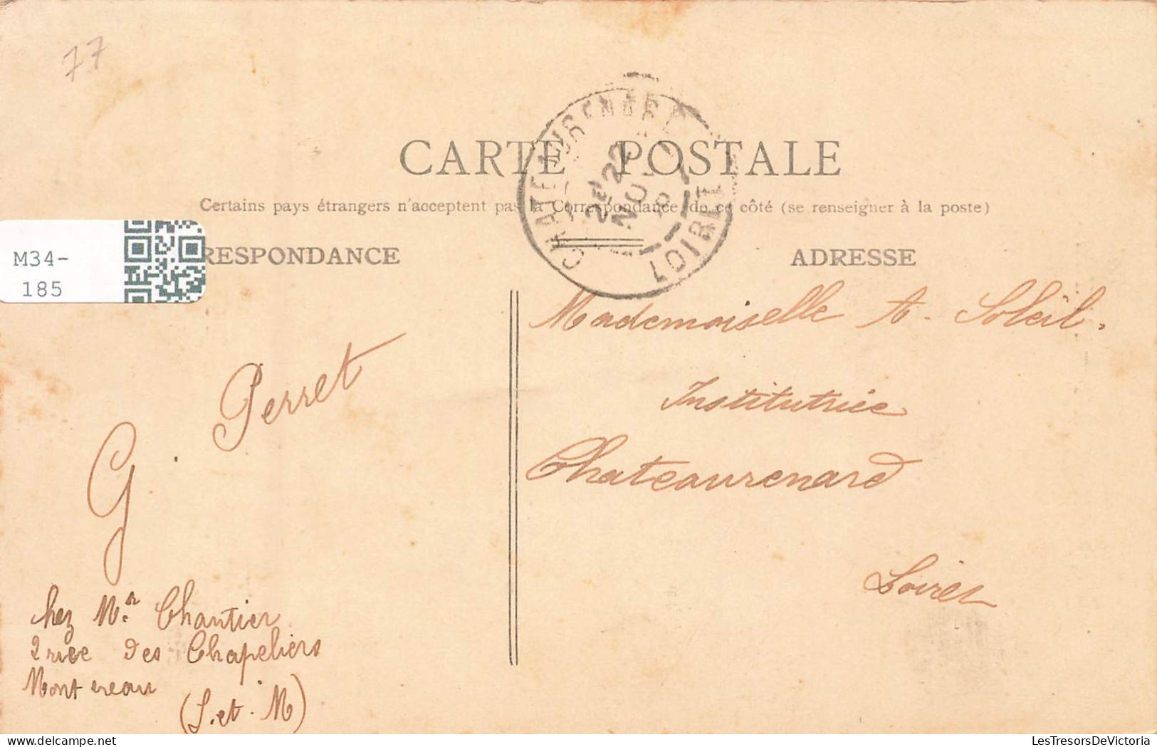 FRANCE - Montereau - L'Eglise Notre Dame - Carte Postale Ancienne - Montereau