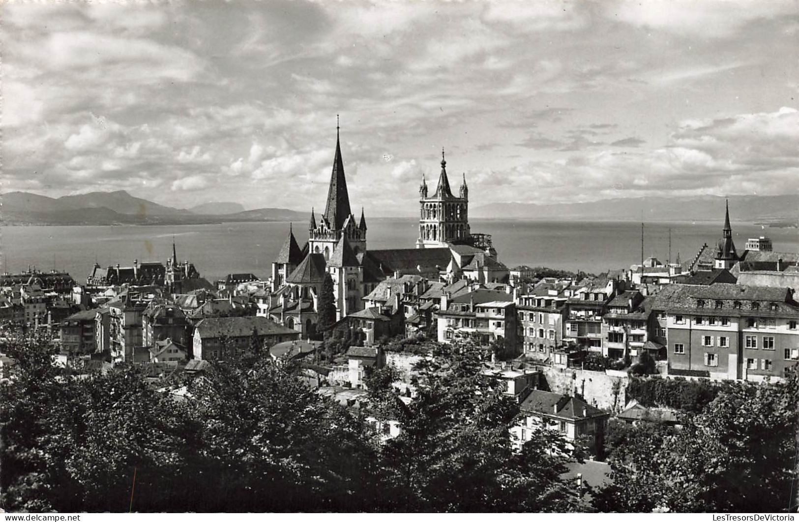 SUISSE - Lausanne - Vue Générale De La Ville Et Le Lac Léman - Carte Postale Ancienne - Lausanne