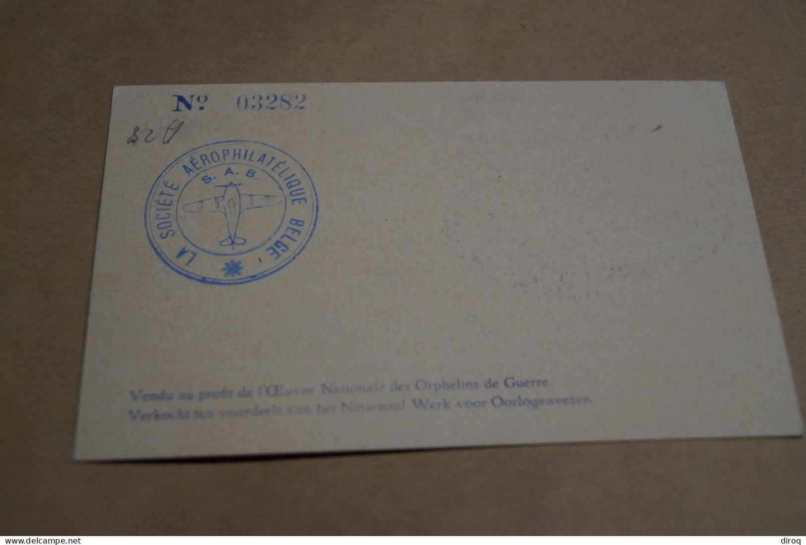 Très Bel Envoi,poste Aérienne 1946,vendu Pour Les Orphelins De Guerre,voir Verso , Collection ,collector - Brieven En Documenten