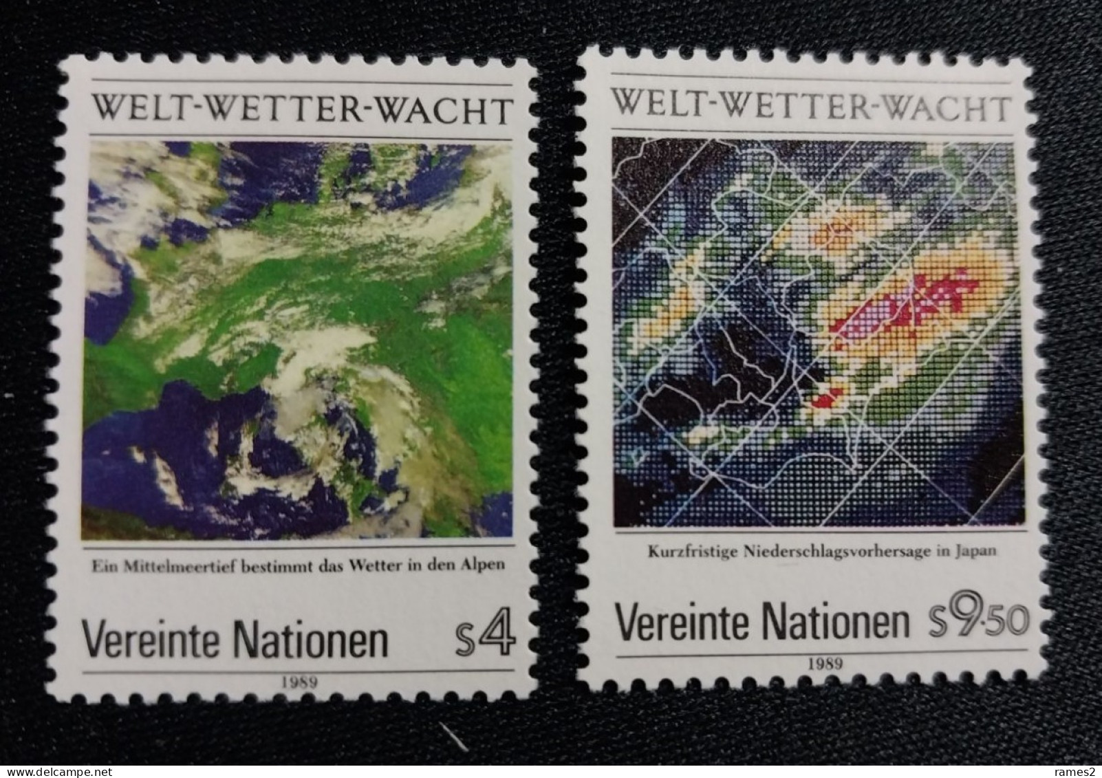 Nations Unies > Centre International De Vienne > 1979-1989 > Neufs N°92/93** - Neufs