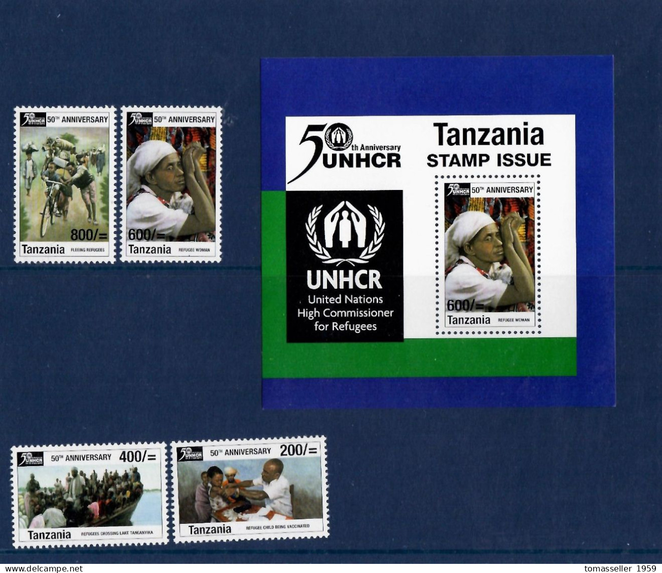 Tanzania -2001 Year Set- 9 Issues.MNH** - Tanzanie (1964-...)
