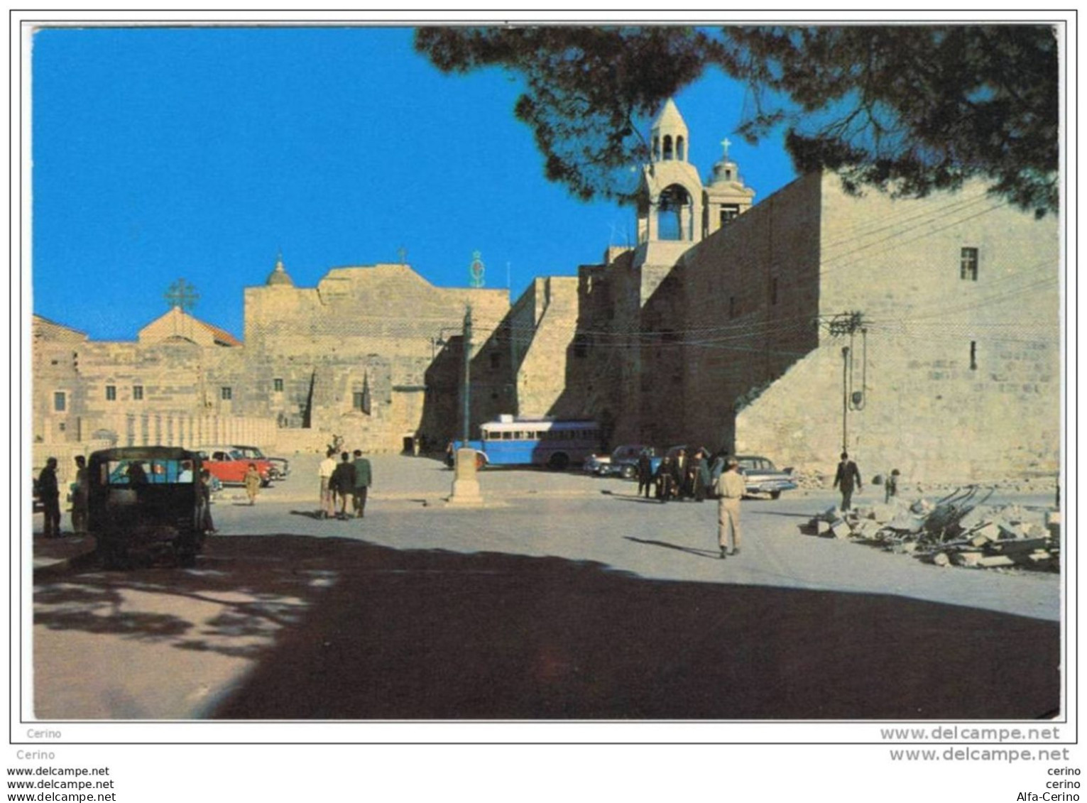 JERUSALEM:  THE  ENTRANCE  TO  THE  CHURCH  OF  THE  NATIVITY  AT  BETHLEHEM  -  FG - Jordanie