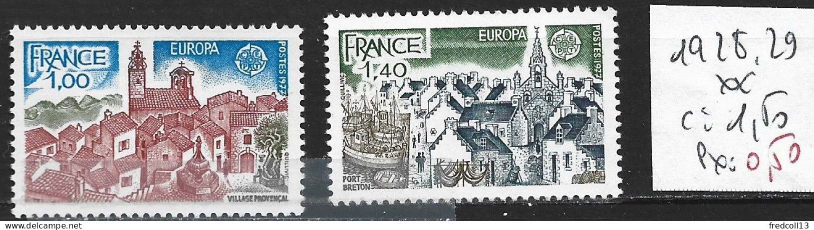 FRANCE 1928-29 ** Côte 1.50 € - 1977