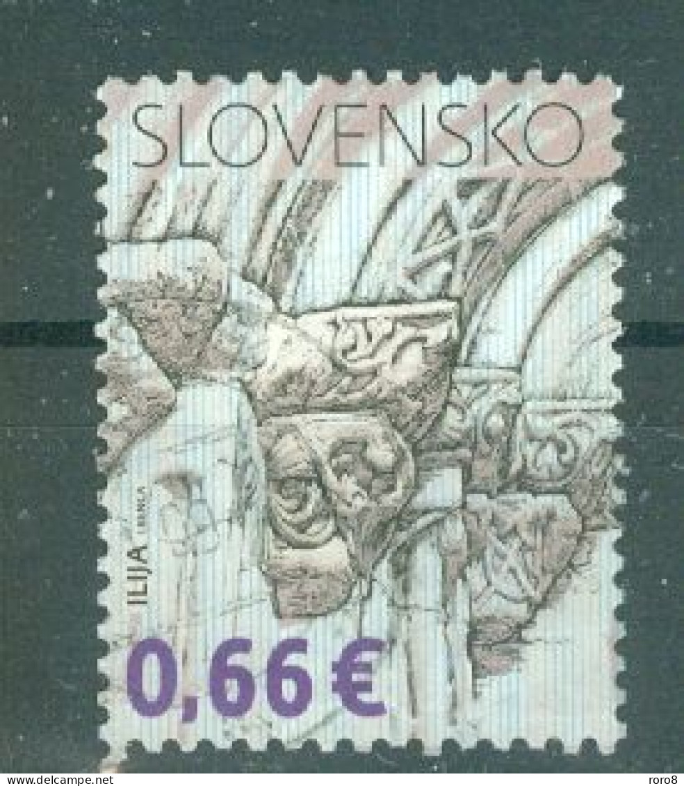 SLOVAQUIE N°530 Oblitéré. Eglises Et Détails Sculptures.. - Used Stamps