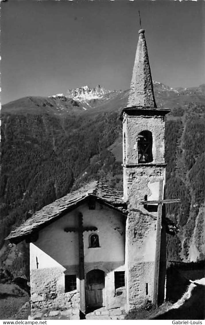 La Chapelle D'Eison Val D'Hérens Pic D'Arzinol - Saint-Martin