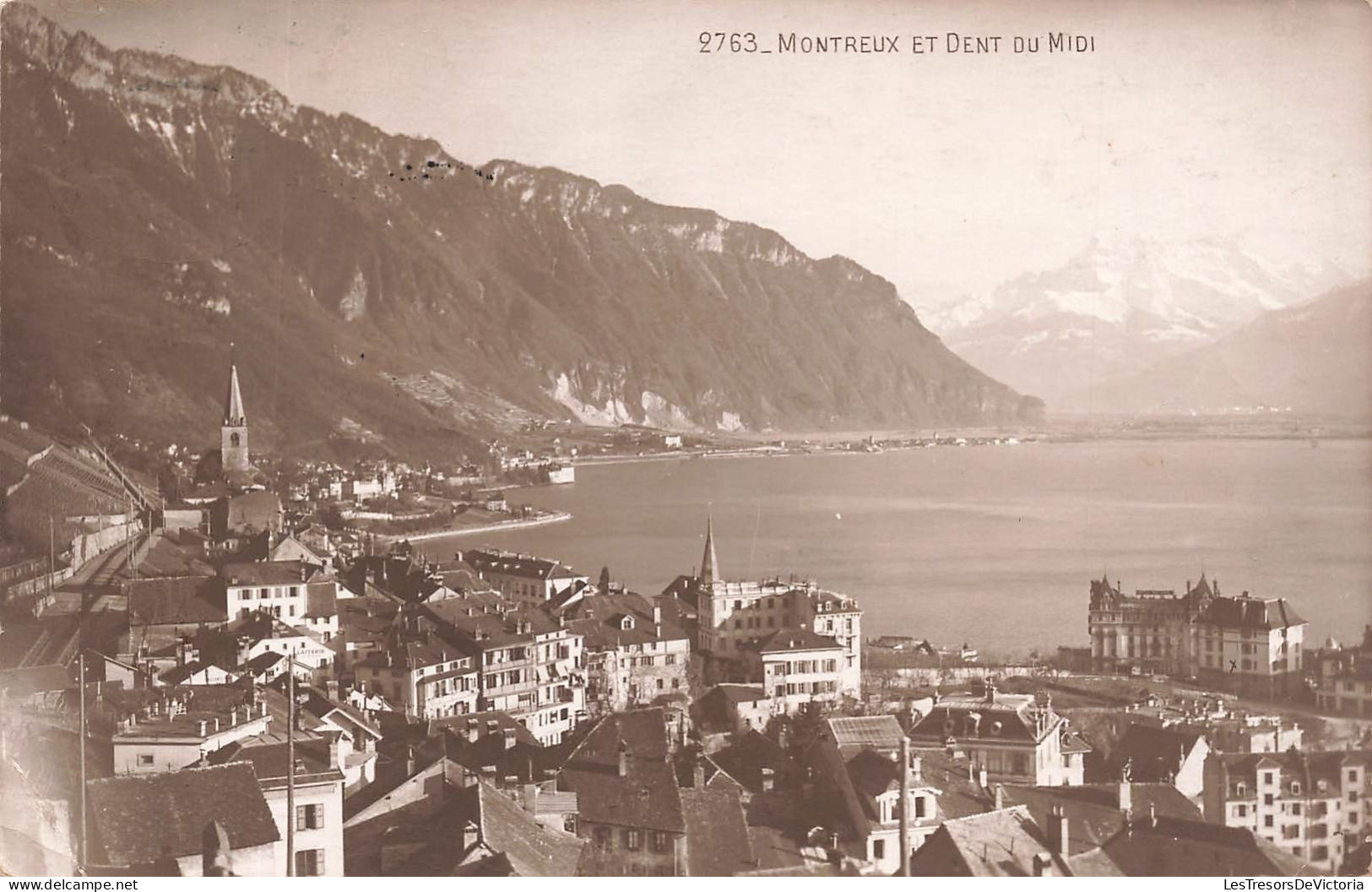 SUISSE - Montreux Et Dent Du Midi - Carte Postale Ancienne - Montreux