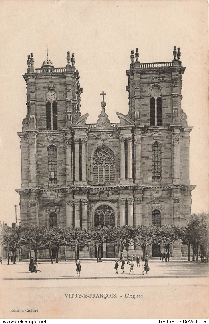 FRANCE - Vitry Le François - L'Eglise - Carte Postale Ancienne - Vitry-le-François