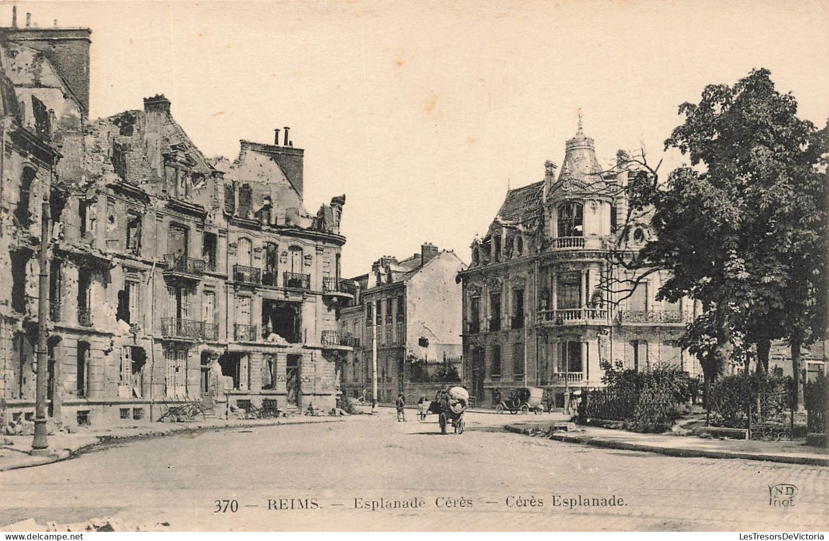 FRANCE - Reims - Esplanade Cérès - Cérès Esplanade - Carte Postale Ancienne - Reims