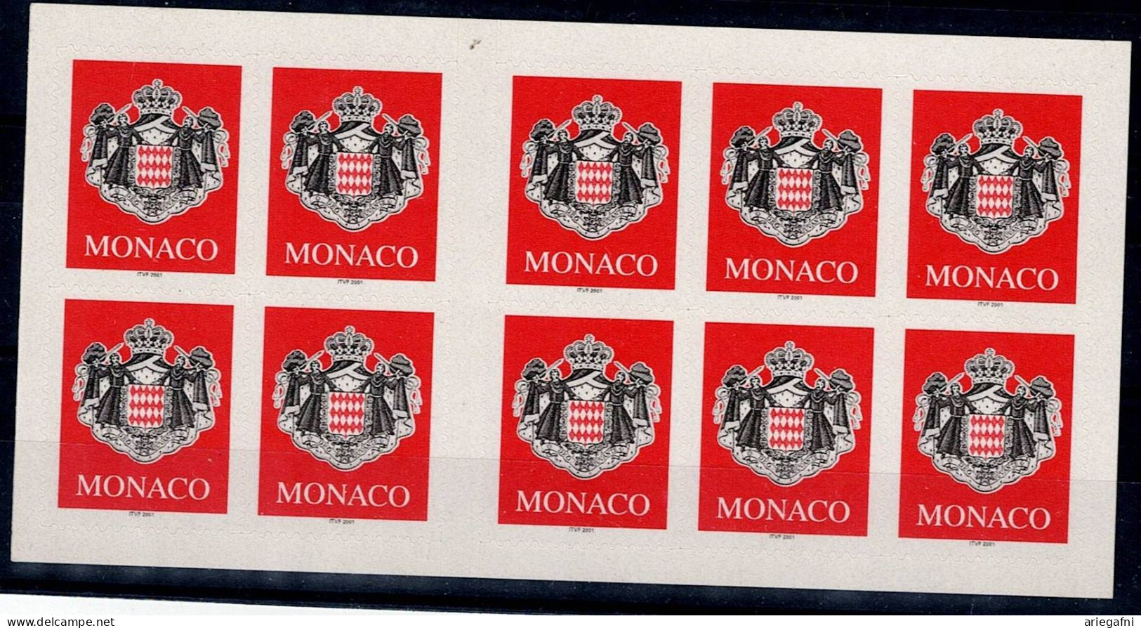 MONACO 2000 STATE COAT OF ARMS BOOKLET MI No 2537 MNH VF!! - Carnets