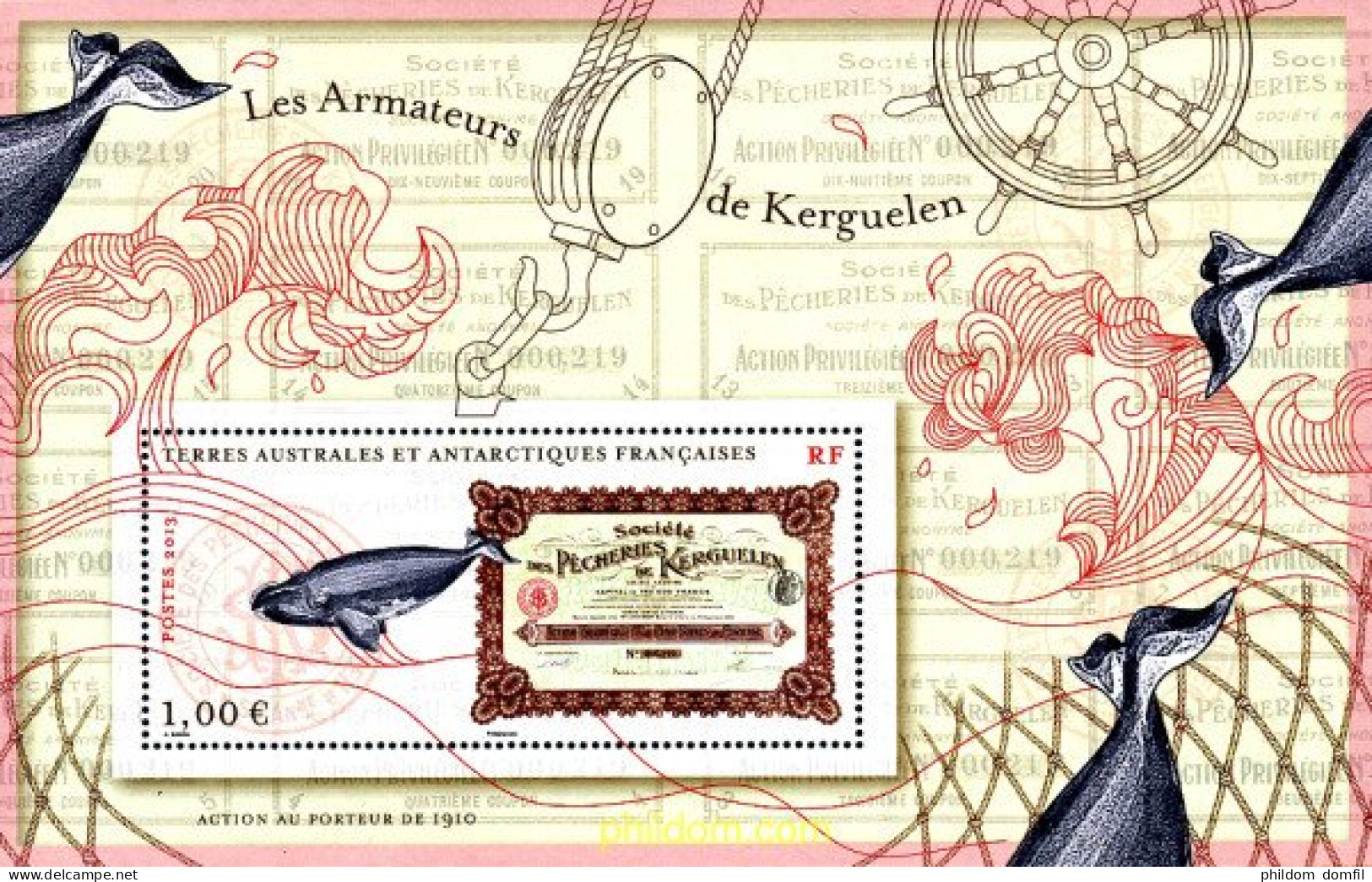 312947 MNH ANTARTIDA FRANCESA 2013 BALLENAS - Unused Stamps