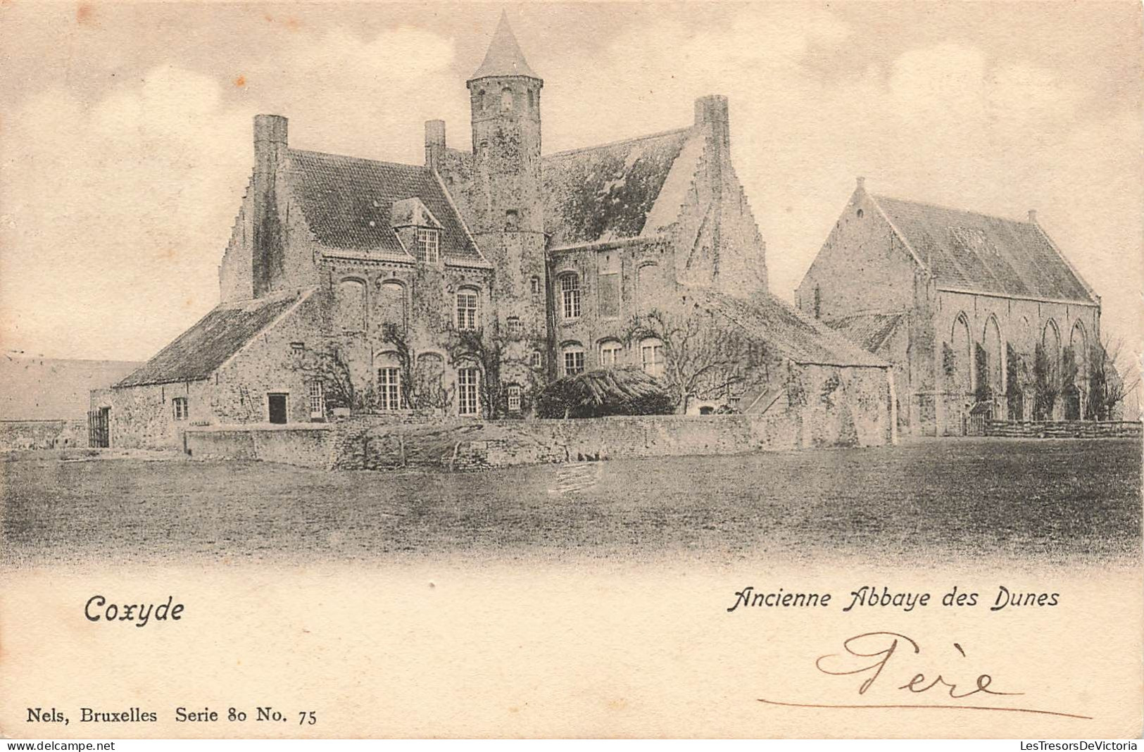 BELGIQUE - Coxyde - Ancienne Abbaye Des Dunes - Carte Postale Ancienne - Koksijde