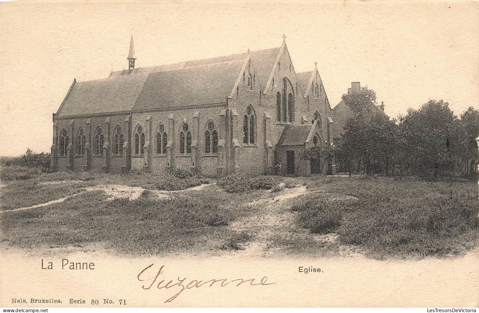 BELGIQUE - La Panne - Eglise - Carte Postale Ancienne - De Panne