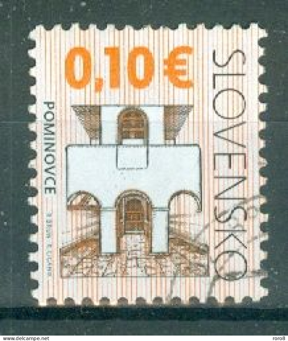 SLOVAQUIE N°524 Oblitéré. Eglises Et Détails Sculptures. - Used Stamps