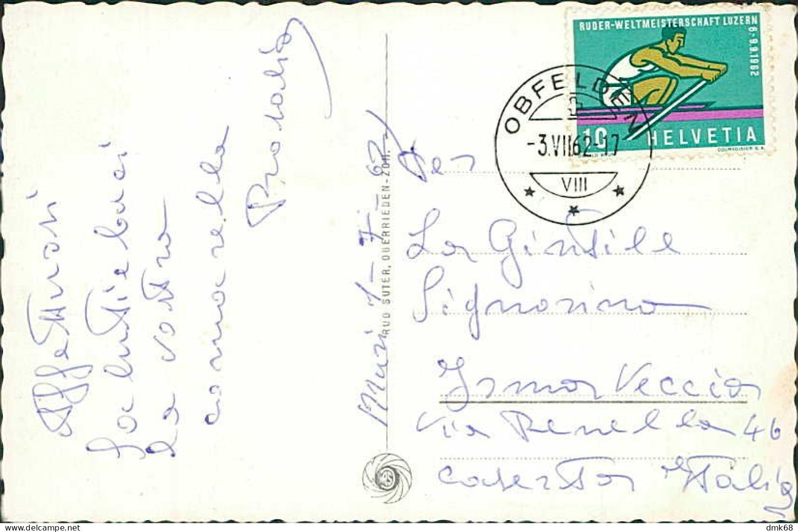 SWITZERLAND - MURI - PANORAMA - EDIT RUD. SUTER - MAILED 1962 (17052) - Muri