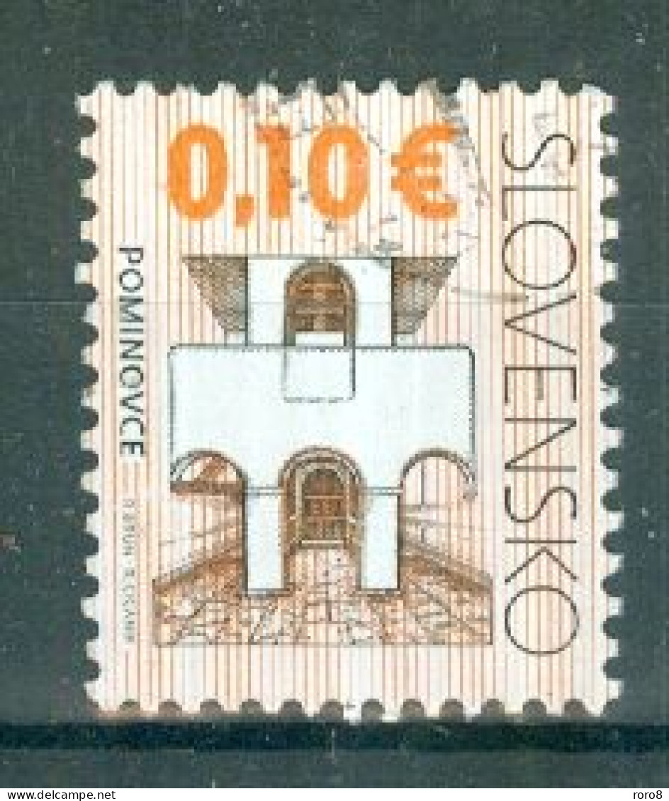 SLOVAQUIE N°524 Oblitéré. Eglises Et Détails Sculptures. - Used Stamps
