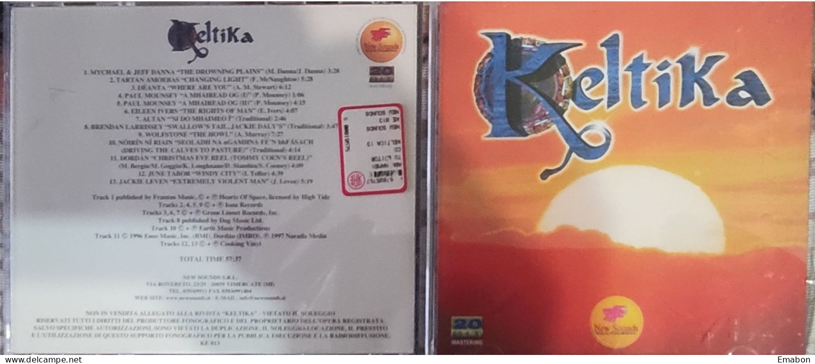 BORGATTA - Cd   - KELTIKA - NEW SOUNDS 1997 -  USATO In Buono Stato - Autres - Musique Anglaise