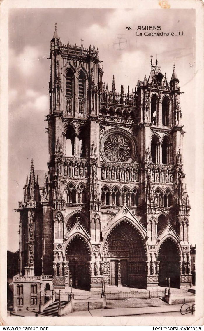 FRANCE - Amiens - Cathédrale - Carte Postale Ancienne - Amiens