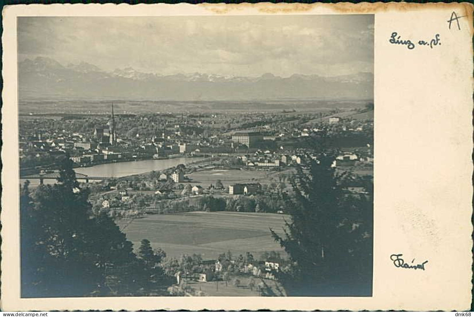 AK AUSTRIA - LINZ A.D.D. - PANORAMA - EDIT OTTO KAISER - 1930s (17053) - Linz